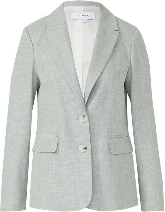 comma Indoor-Blazer pastel turquoise
