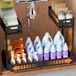 Organisateur de vaisselle de cuisine extensible en métal