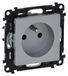 Legrand VALENA LIFE Enkele stopcontact met/zonder 2P+Z, met aluminium sluitingen, model 753380