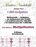 Mathematik-Aufgaben Schriftliche Multiplikation - 4. Klasse Grundschule