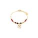 Luxenter - Witte Mother of Pearl armband afgewerkt in 18k geelgoud - Zador