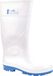 Lemigo bottes en caoutchouc, blanc, taille 48, avec norme SRC