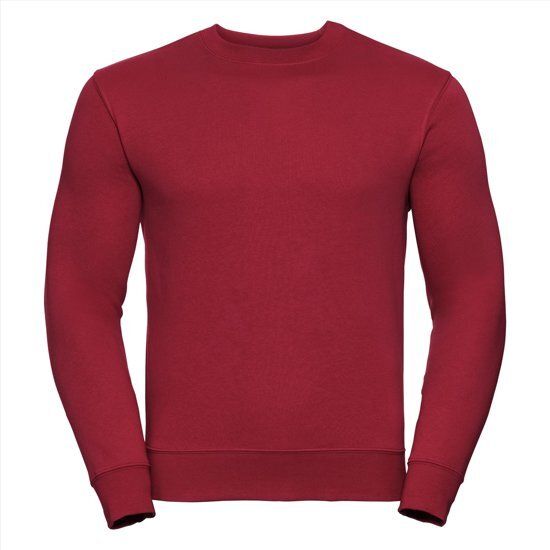 Russell Heren Sweatshirt Rood Ronde Hals Regular Fit - 3XL