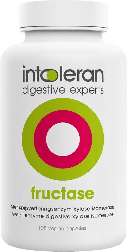 Intoleran Fructase Spijsverteringsenzymen - 108 capsules | Vegan | Low FODMAP