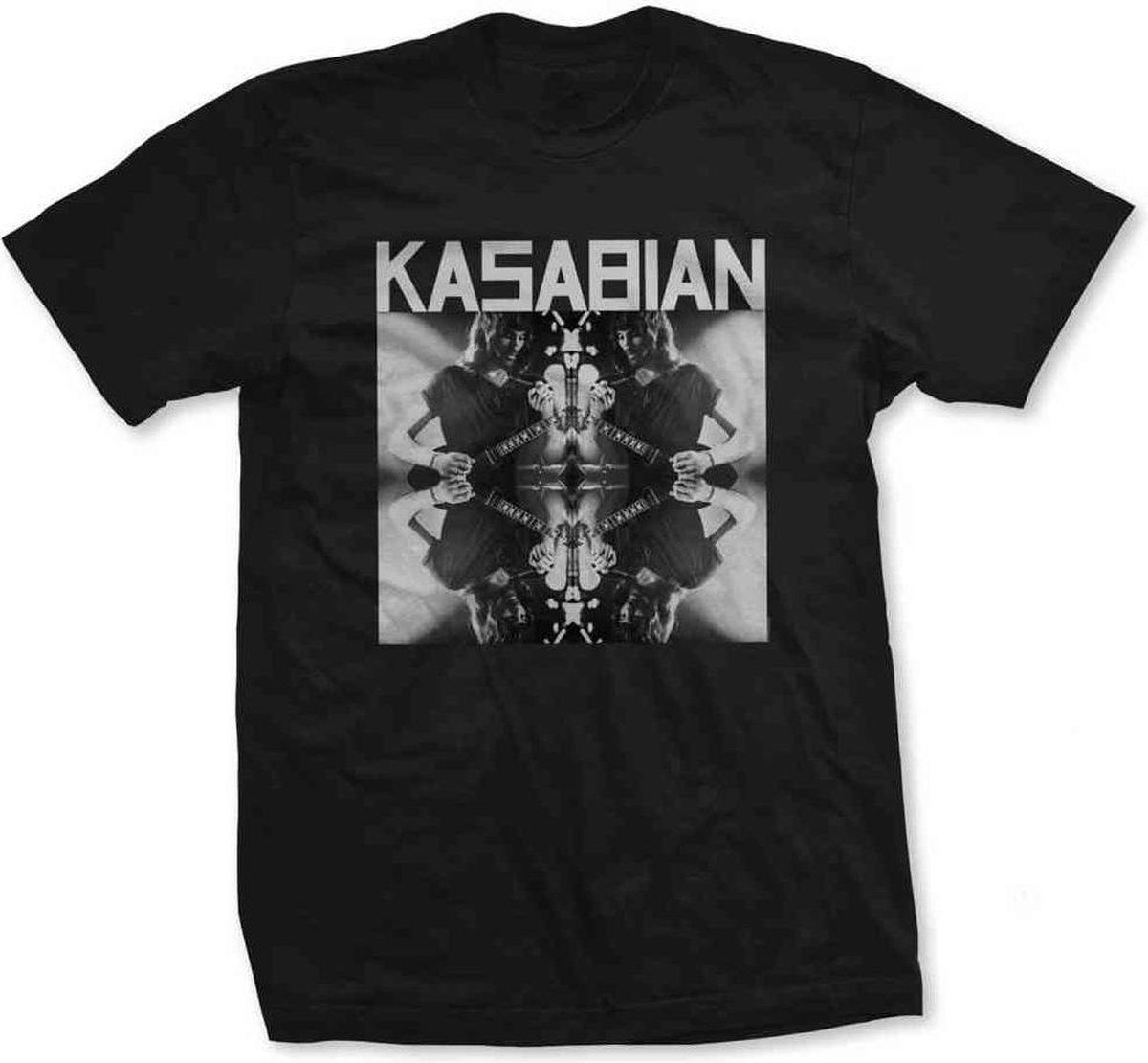 Rocks-Off Kasabian Heren Tshirt - XXL - Zwart