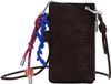 Desigual Half Logo Milton Phone Bag Chocolat donkerbruin