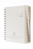 Collins Elite 1140R-24 Compacte dagplanner 2024 met navulverpakking voor bedrijfsplanner en organizer van januari tot december 2024
