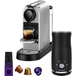 Krups Nespresso Citiz XN741B Zilver + Pierre Melkopschuimer