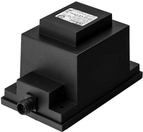 Garden Lights Transformator 150W - 12V - Zwart