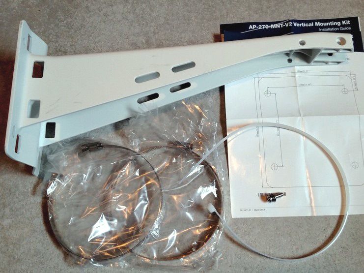 Aruba 270 Series Access Point Long Mount Kit - White