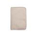 Trois Kilos Sept - Gezondheidsboekje voor baby's, beige, geribbeld katoen, uniseks, met kleppen en ritssluiting, 17,5 x 25,5 cm