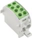 Weidmüller 1561670000 Bloc de distribution vis vert 5 pièce(s)