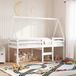 Maison Exclusive - Hemeltje pour lit d'enfant, blanc, 199x80,5x88 cm, pin massif