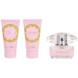 Versace Bright Crystal Edt Set 50 Ml + S/G 100 Ml + B/L 100 Ml