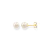Thomas Sabo Dames-Oorknop 925 Zilver Zoetwater Parel