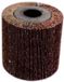 Bass Polska rouleau lamelles 100 x 100 mm pour ponceuse satinée Marron
