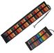 Trousse à crayons - Trousse à rouleau en toile - 108 compartiments - Noir