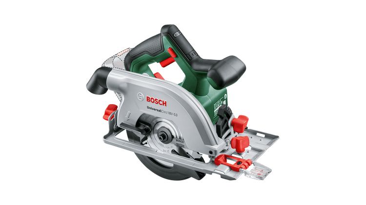 Bosch UniversalCirc 18V-53 Accu cirkelzaag - 16 cm - Zwart/Groen - Zonder Accu en Lader