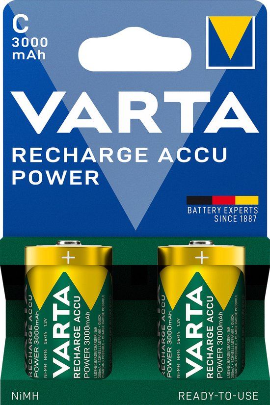 VARTA Recharge Accu Power C 3000 mAh Blister 2