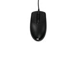 WE Optical Wired Mouse, 1200 dpi, Ambidextrous, USB Connection, 1.8m Cable Length, Large Size 117 x 62 x 38 mm, Black