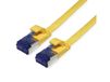 VALUE 21.99.2132 netwerkkabel Geel 2 m Cat6a F/UTP (FTP) Plat