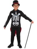 Smiffys Day of the Dead Senor Skeleton Boys Kostuum