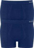 Sloggi Men GO Smooth Short - heren boxershort korte pijp (2-pack) - donkerblauw