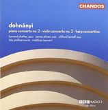 PIAS Nederland James Ehnes, BBC Philharmonic Orchestra - Dohnanyi: Violin Concerto | Concertino | Piano Concerto (CD)