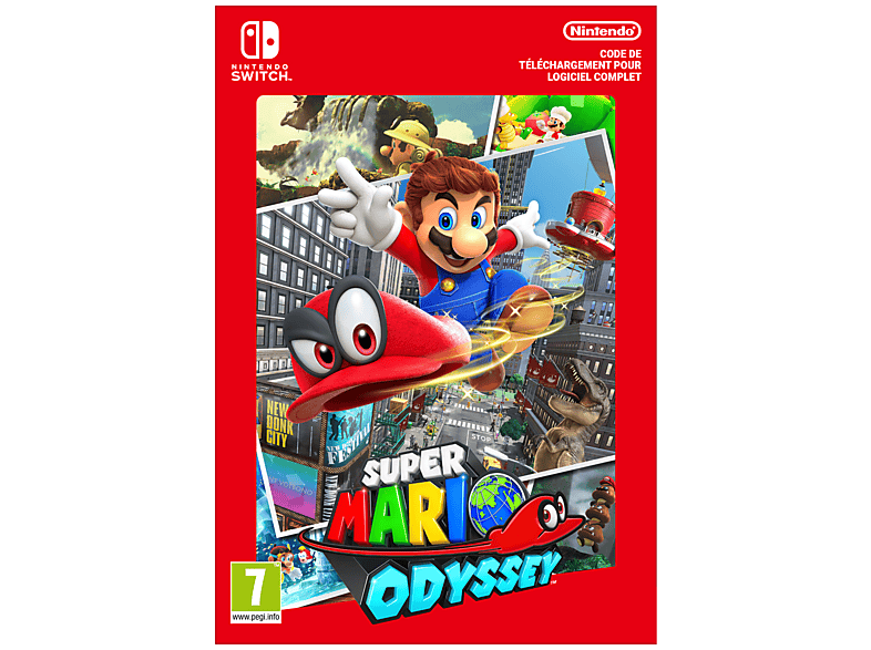 Nintendo Super Mario Odyssey - Switch (download Code)