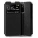 Cool Flip Cover voor Xiaomi Redmi Note 12, effen, zwart