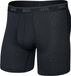SAXX underwear co SAXX Heren Boxershort Quest Quick-Dry Mesh - Boxer met BallPark Pouch® - Onderbroek Sneldrogend & lichtgewicht - Zwart - L