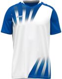 Jako Vintage Shirt Korte Mouw Kinderen - Wit / Royal