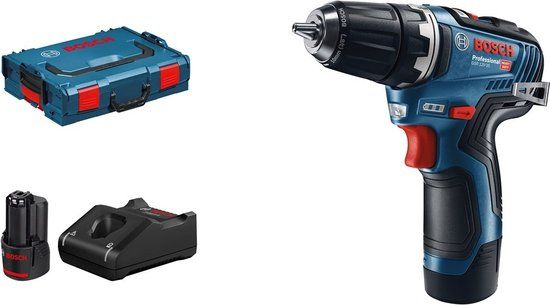 Bosch Professional GSR 12V-35 Accuboormachine | 2x 12V 3.0Ah Accu | Incl. Koffer