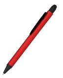 Online Balpen, aluminium stylus rood