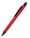 Online Balpen, aluminium stylus rood