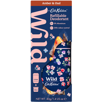 Wild Deodorant Marble Ditsy Amber & Oud - 40g