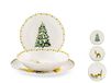 Home Lappia Tafelservies Coupe, 18-delig, porselein
