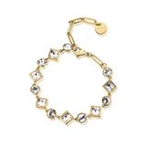 Brosway Damesarmband van staal, armband voor dames, collectie Emphasis - BEH16, 180mm, Roestvrij staal, kristallen