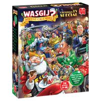 Jumbo Wasgij Kerstmis Adventskalender 2026 - Kerstmis tv-special - 24 puzzels met 54 stukjes - Aftelkalender
