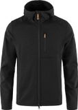 Fjallraven Fjällräven Keb Fleece Hoodie - Fleecevest - Heren Black L