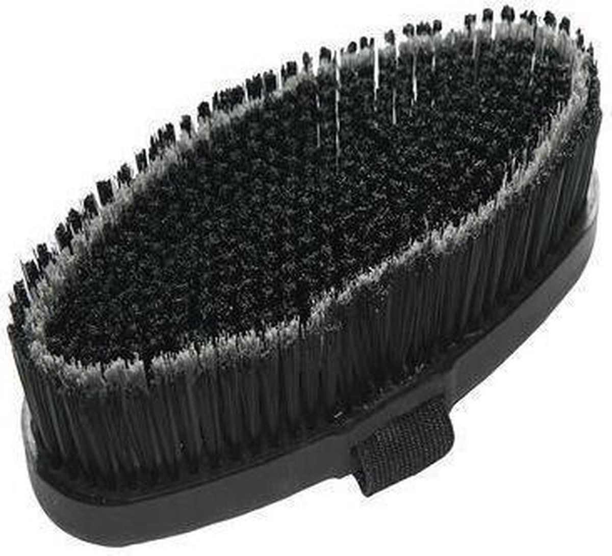 Kerbl Brush/Co Middelharde Borstel Zwart/grijs