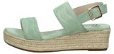 SUB55 Sandalen Touwzool - mint - Maat 38