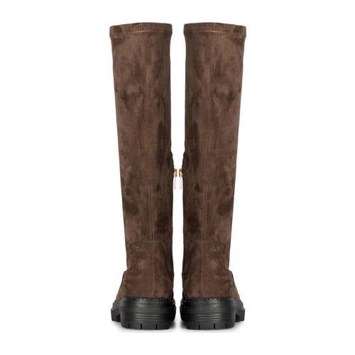POSH by Poelman Cybele Dames Laarzen - Donker bruin