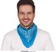 Guirca Sjaal Lichtblauw Zakdoek Denim