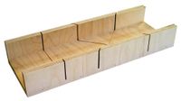 Augusta-Heggenroos versteklade 350 x 100 x 40 mm berkenmultiplex