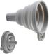 Bol Silicone, Pliable, Flexible, Pratique, Une pièce, Gris, 9,5 cm