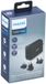 Philips Travel Charger 30W - Compacte Reisoplader met USB-A en USB-C Poort - Snel Opladen van Meerdere Apparaten - Inclusief 3 Wereldstekker Opzetstukken - Universeel Te Gebruiken - Zwart
