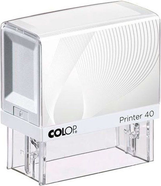 Colop Printer 40 - Zegel - Wit