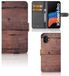 B2Ctelecom Samsung Galaxy Xcover 6 Pro Book Style Case Old Wood