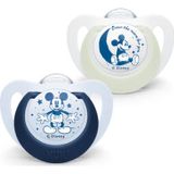 Nuk Star Day Night Mickey Mouse T2 6-18M 2 uts